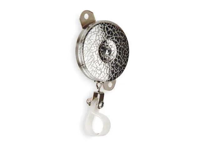 KEY-BAK 0007-023 Retractable Tether, Chrome, Stainless Steel Chain, Chrome