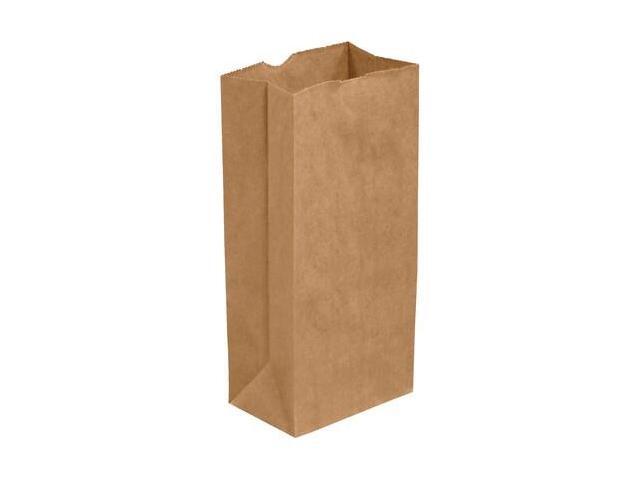 PARTNERS BRAND BGH123K Hardware Bags, 5' x 3 1/4' x 9 3/4', Kraft, PK400