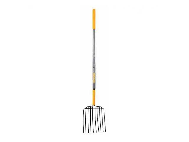 TRUE TEMPER 28124GR Ensilage Fork,10 Tines,Wood Handle