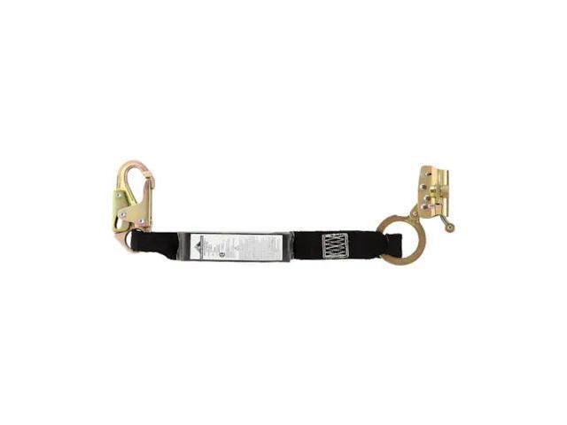 PEAKWORKS V830103 Rope Grab with Panic Grab, Small Eye, 3 Strand Rope, 5/8 in