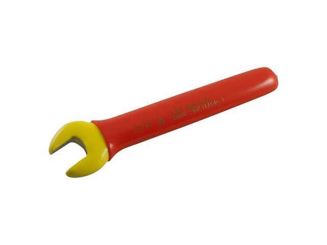 GRAY TOOLS E08-I 1000V Insulated Open End Wrench, 1/4', 1000V Insulated