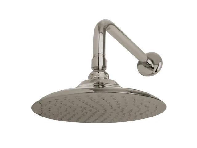 Kingston Brass K136A8CK Victorian 8' Dia. Brass Shower Head with 12' Shower Arm
