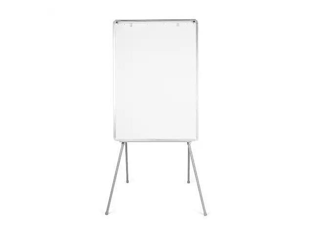 Bi-silique Silver Easy Clean Dry Erase Quad-Pod Easel 45' to 79' Silver