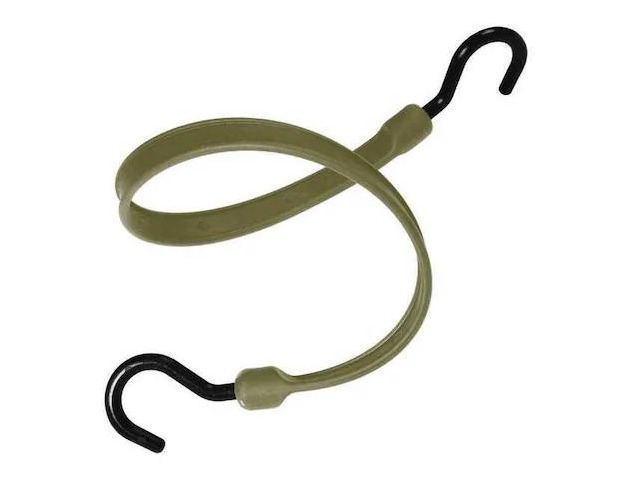 THE BETTER BUNGEE BBS36NMG Polystrap,Military Green,36 in. L,Nylon