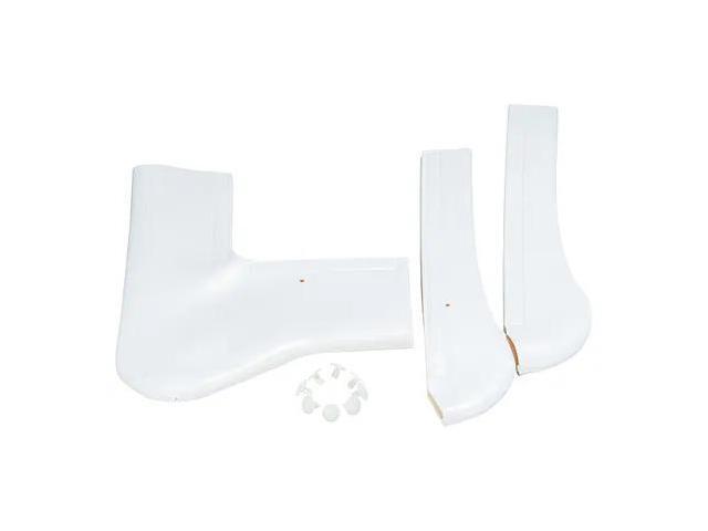 TRUEBRO 82525 PVC, Soft Guard Plus, P-Trap (Two Supply and Valve Covers)