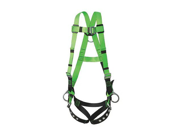 PEAKWORKS V8002210 Full Body Harness, Vest Style, Universal