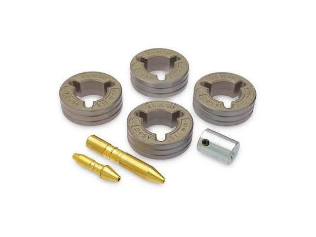 MILLER ELECTRIC 151027 Drive Roll Kit, 4-Roll, V-Grooved, 0.045
