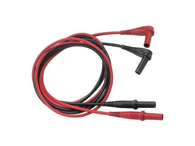 POMONA ELECTRONICS 5907A Flexible DMM Test Lead Set, CAT III 1000V, Sheathed
