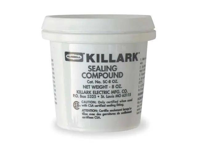 HUBBELL KILLARK SC-8OZ Sealing Compound,8 Oz