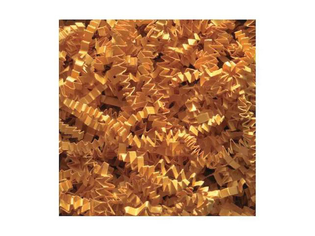 PARTNERS BRAND CP10Q Crinkle Paper, 10 lb., Cognac, 1/Case