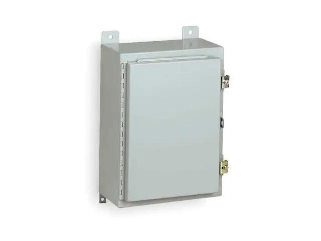 WIEGMANN N12303008 Padlockable Hasp Electrical Enclosures, 30 in H, 8 in D, 30