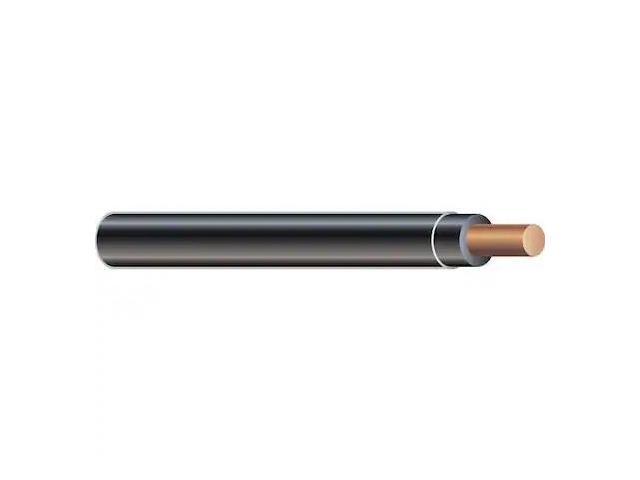 SOUTHWIRE 11595608 THHN Building Wire, Copper, 10 AWG, 1C, Black, Solid, 100 ft