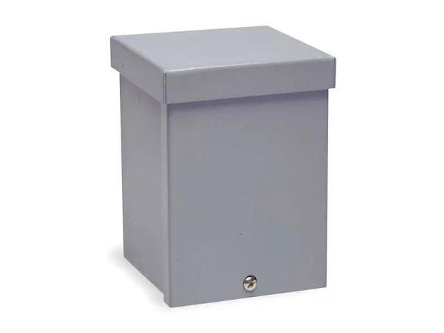 WIEGMANN RSC040604 Padlockable Hasp Electrical Enclosures, 6 in H, 4 in D, 4 in