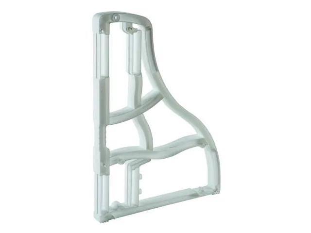 ZORO SELECT 97-01-1600 Barricade Leg, polypropylene, 40 1/2 in H, 29 in L, 29