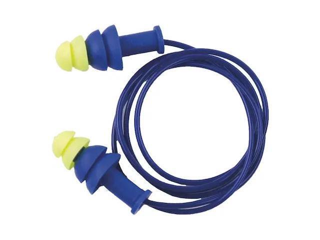 SELLSTROM S23421 Reusable Non-Allergenic polymer Ear Plugs, Tapered Shape, 27