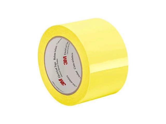 3M 3M 1350 2' x 72 yds Yellow ElectricalTape,Polyester,Ylw,72ydL,2inW