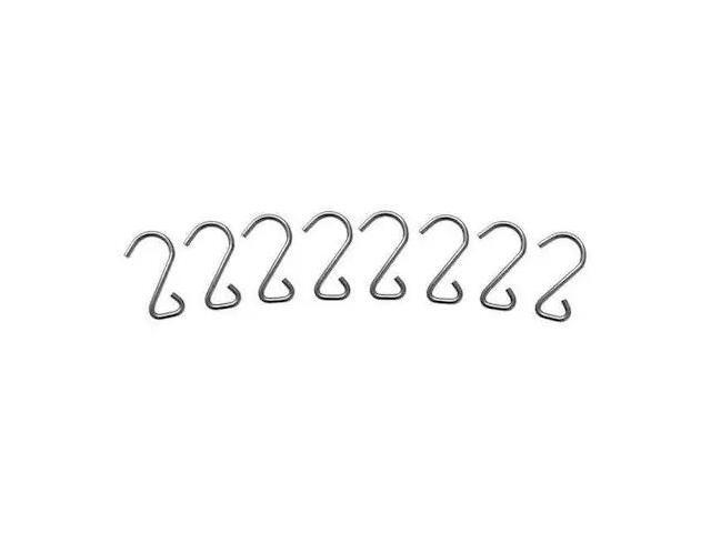 THE BETTER BUNGEE BBGH Bungee Hook,Gray,Galvanized Steel,PK8
