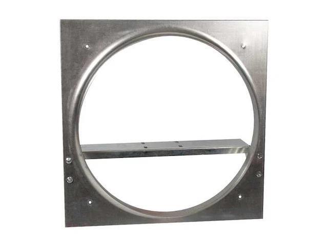 DAYTON 10E033 Exhaust Fan Venturi Frame,16x16,Galv