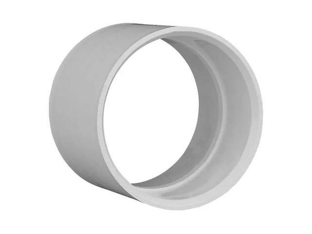 ZORO SELECT 1WKH5 4' Hub PVC DWV Coupling