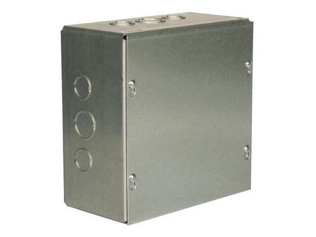 WIEGMANN SC181808G Captive Screws Electrical Enclosures, 18 in H, 8 in D, 18 in