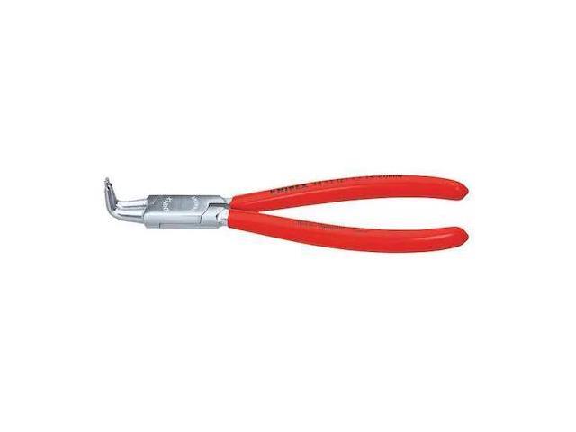 Knipex 44-23-J21 90 Degree Angled Tip Internal Circlip Pliers 19-60 mm dia - Chrome w/ Plastic Grip