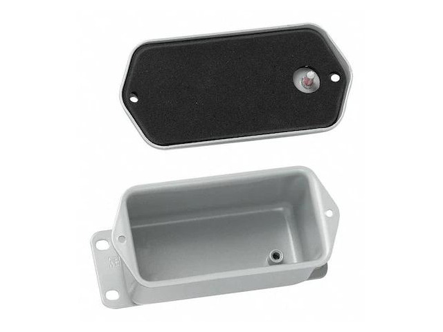 NVENT HOFFMAN A404DSC Captive Screws Electrical Enclosures, 4 in H, 2.62 in D,