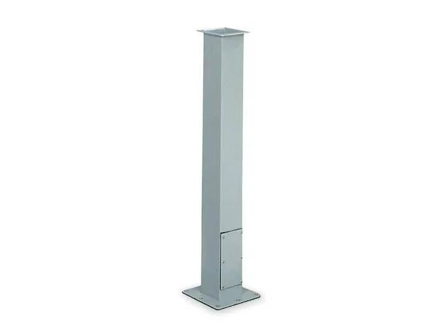WIEGMANN WA44CCOL Straight Pedestal Column, Column Accessory, Carbon Steel