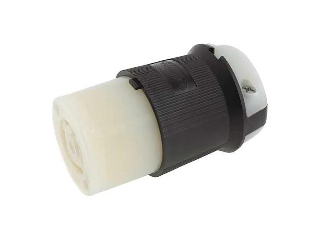 HUBBELL WIRING DEVICE-KELLEMS HBL2733 Locking Connector, L16-30R, 30 A, 480V