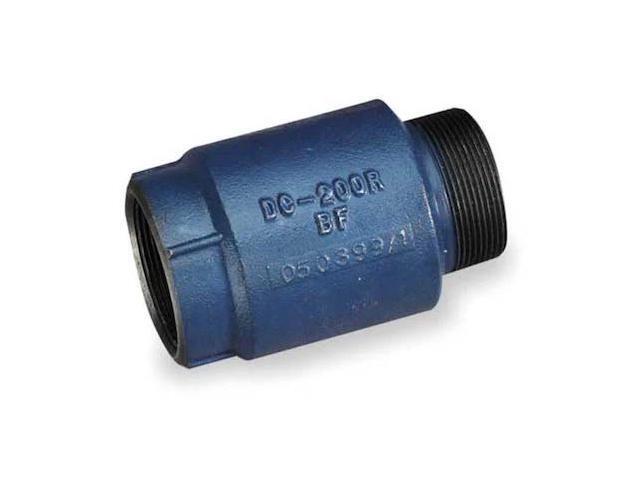 DAYTON 4RK70 3' MNPT x FNPT Ductile Iron Spring Check Valve
