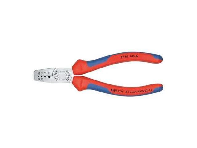 KNIPEX 97 62 145 A 5 3/4 in Crimper 23 to 13 AWG