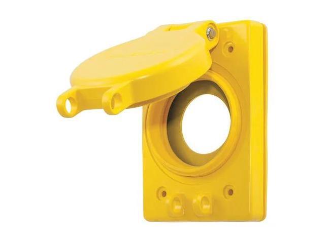 HUBBELL WIRING DEVICE-KELLEMS HBL6500 1 Gang -Gang Vertical Weatherproof Cover,