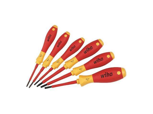 WIHA 32590 Insulated Screwdriver Set,Torx(R),6 pcs