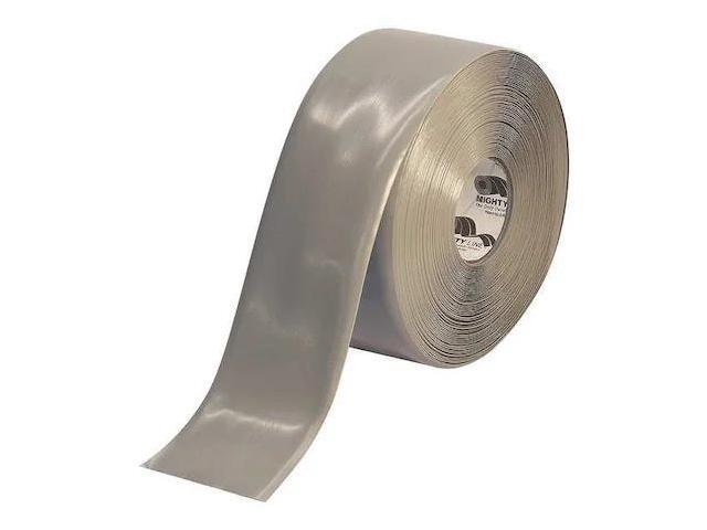MIGHTY LINE 4RGRY Industrial Floor Tape,Roll,Gray,Vinyl