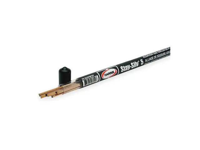 HARRIS 5620FMPOP Brazing Rod,1/8x20,1190-1500 F,PK7