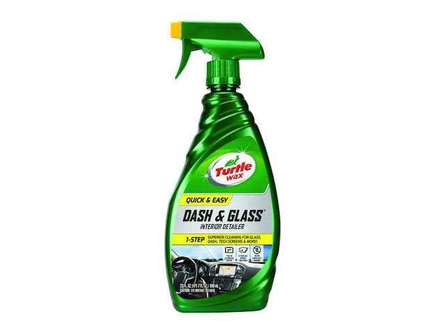 TURTLE WAX T930 Dash and Glass Cleaner,23 oz.,Clear