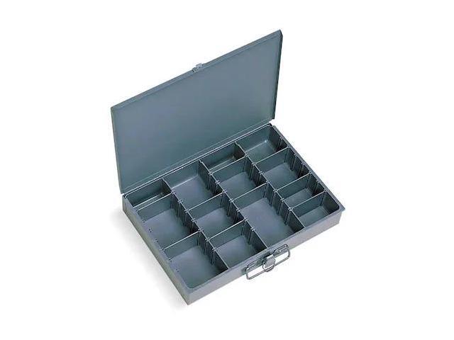 DURHAM MFG 215-95-D571 Steel, Compartment Drawer, 9 7/8 in D x 2 1/8 in H x 13