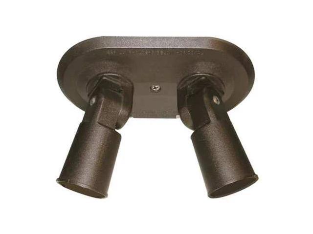 W F HARRIS LIGHTING 201-BZ Lamp Holder, Double, Brnz, PAR38, -2150W