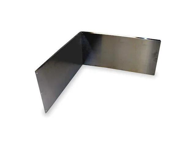 MUSTEE 67.2424 24' W x 24' L x 12' H, Wall Mount, 304 Stainless Steel, Wall