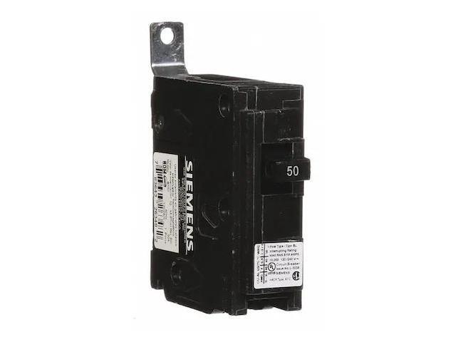 Bolt On Circuit Breaker, 50 Amps, Number of Poles: 1, 120VAC AC Voltage Rating