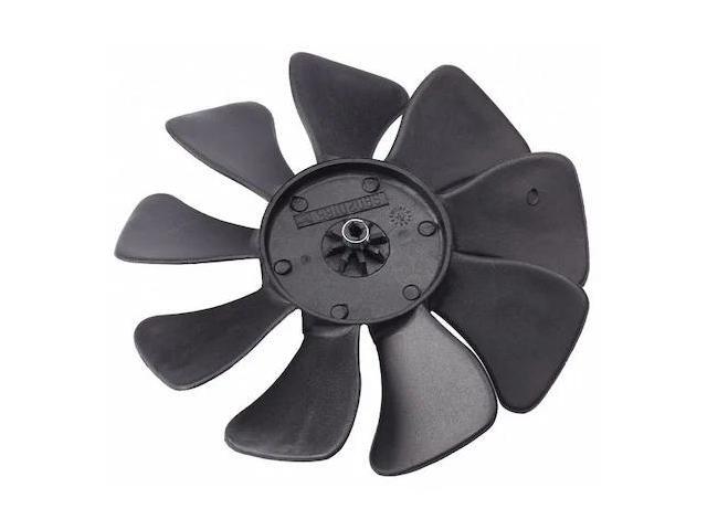 BROAN-NUTONE S99020165 Bathroom Exhaust Fan Blade, 7.5 in Dia, 3/16 in Shaft