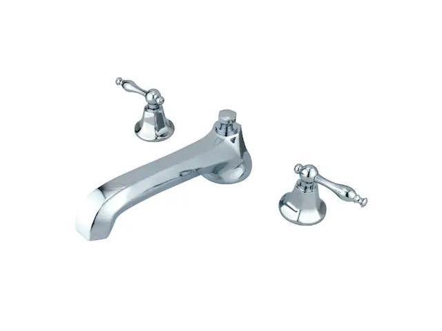 Kingston Brass KS4301NL Roman Tub Filler, Polished Chrome