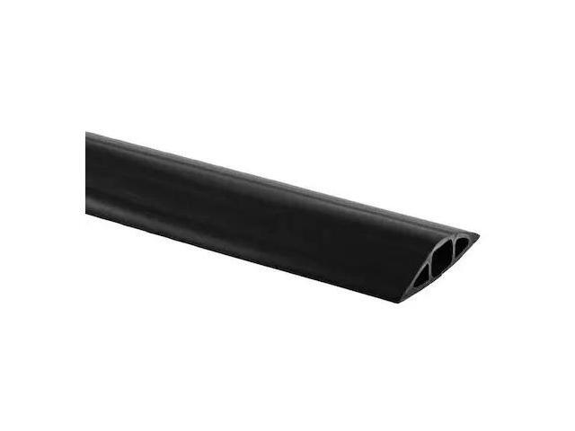 HUBBELL WIRING DEVICE-KELLEMS FT3BK5 Cable Protector, 3/4 in H, 5 ft L, 3 in W,