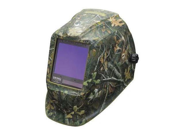 LINCOLN ELECTRIC K4412-4 Welding Helmet, Camouflage Graphic, Green