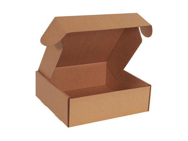 PARTNERS BRAND MFL14144K Deluxe Literature Mailer, 14 x 14 x 4, Kraft,