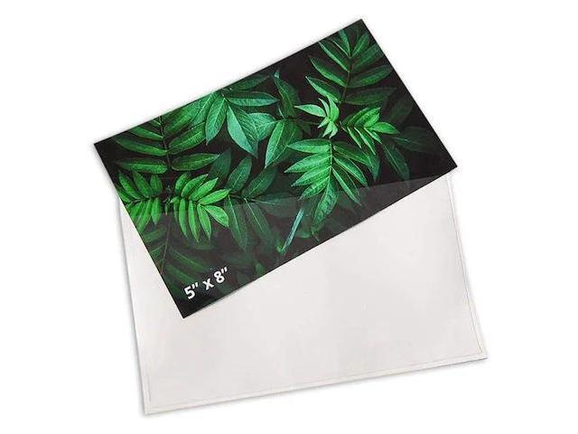 TARIFOLD 21170 Index Card Pocket, Self-Adhesive, Top Opening 5' x 8', PK100