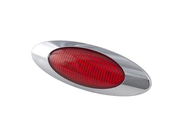 GROTE 45582 Clearance Marker Lamp,FMVSS P2,Oval