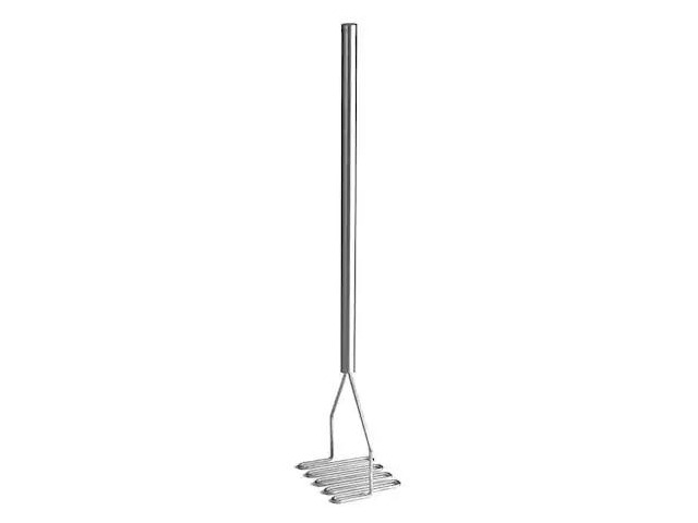 TABLECRAFT 7418 Potato Masher,18 1/4 in L,SS,Square