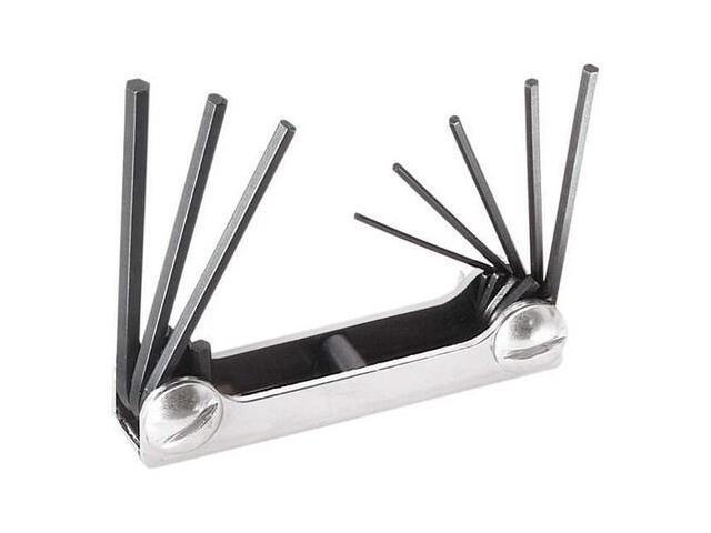KLEIN TOOLS 70581 8 Piece SAE Fold-Up Hex Key Set, 70581