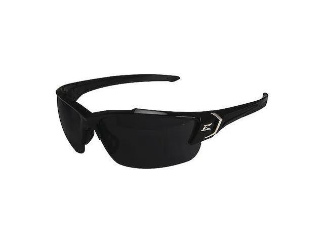 EDGE EYEWEAR SDK116-G2 Safety Glasses, Traditional Smoke Polycarbonate Lens,