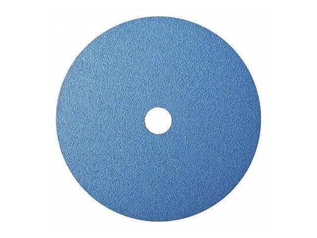 ZORO SELECT 78072775358 Fiber Disc,7',7/8' Hole Mount,Blue,PK25